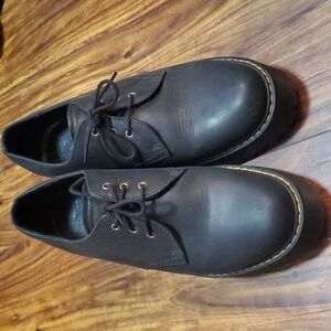 COPY - Pre Loved Dr Martens Chunky Heel Size 10 Shriver Low